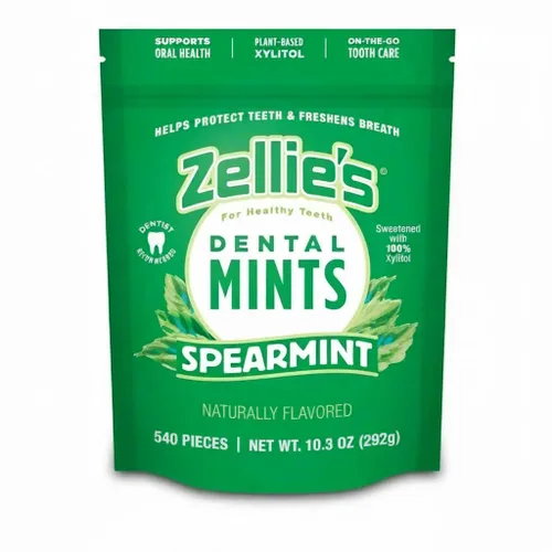 Miniatura 5 de Zellie's - Mentas de frutas frescas 100% xilitol, sin aspartamo, sin gluten, veganas y kosher (250 unidades, paquete de 1)