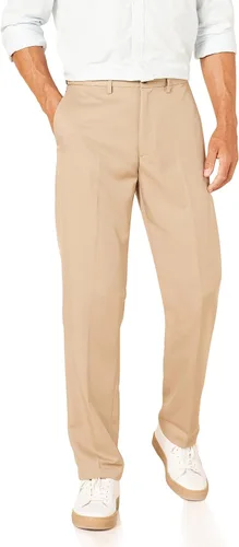 Miniatura 12 de Amazon Essentials - Pantalón de vestir de corte clásico, con cintura expandible y sin pinzas para hombre