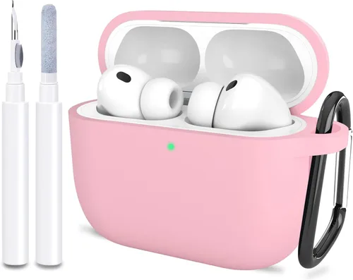 Miniatura 11 de Compatible con AirPods Pro 3, funda protectora de silicona suave con kit de limpieza de llavero para mujeres y hombres para Apple AirPods Pro de 3ª