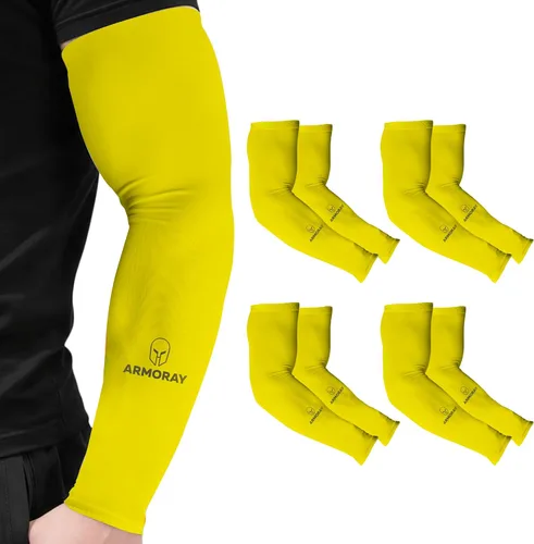 Miniatura 49 de ARMORAY - Mangas de brazo para hombres o mujeres; para cubrir tatuajes; de enfriamiento, para practicar deportes, básquetbol, golf, fútbol