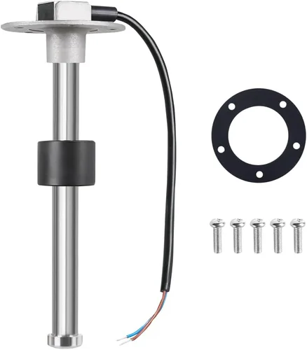 Miniatura 7 de Fuel Sender Marine - Unidad de envío de tanque de combustible de 17 pulgadas (430mm), flotador de acero inoxidable, unidad de envío de nivel