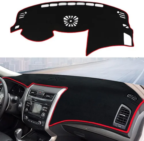 Miniatura 8 de Funda para salpicadero Alfombrilla para salpicadero Alfombrilla para tablero a medida para Nissan Frontier 2007-2019 para Suzuki Equator 2009-2012