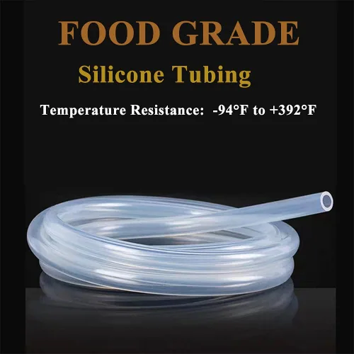 Miniatura 2 de Tubo de silicona de 5/8 pulgadas de identificación de grado alimenticio, flexible de 5/8 pulgadas de diámetro interior x 13/16 pulgadas de diámetro