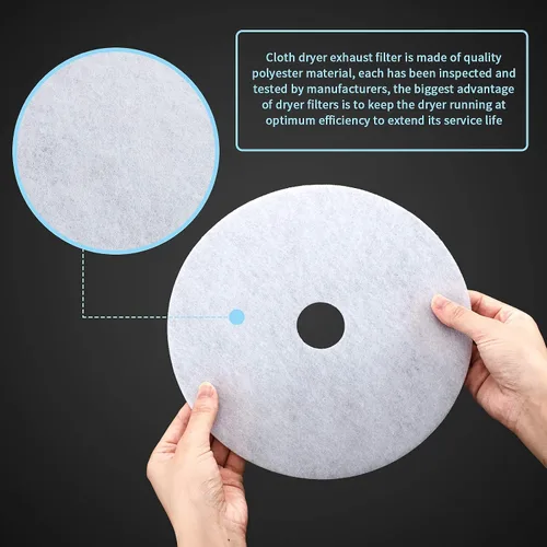 Miniatura 6 de Tatuo 4 Pieces Universal Cloth Dryer Exhaust Filters, Lint Cloth Dryer Replacement, Include Exhaust and Air Intake Filters, Compatible with Magic