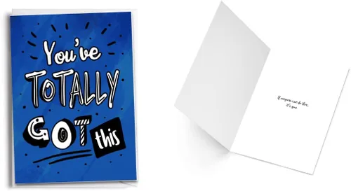Miniatura 4 de Paquete de 3 tarjetas de PC Tarjeta de felicitación de nuevo comienzo Tarjeta So Proud of You You've Totally Got This Card!