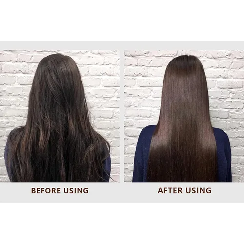Miniatura 4 de LIZEALUCKY Peine alisador de pelo de doble cara con cerdas de jabalí, mango de madera, antiestático, suaviza y alisa todo tipo de cabello, unisex