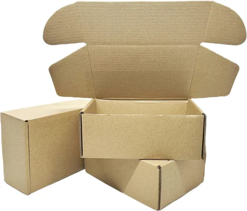 Miniatura 15 de Cajas de envío pequeñas de 6 x 6 x 1 pulgadas, paquete de 50 cajas de envío de cartón corrugado, caja de correo móvil para negocios