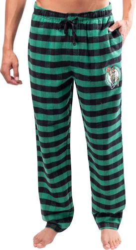 Miniatura 11 de Ultra Game - Ropa para dormir oficial de la NBA para hombre, pijama súper suave de franela, pants de descanso