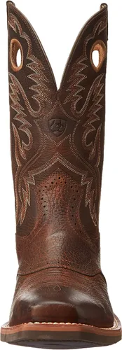 Miniatura 2 de Ariat Heritage Roughstock - Botas de trabajo de cuero con punta cuadrada para hombre