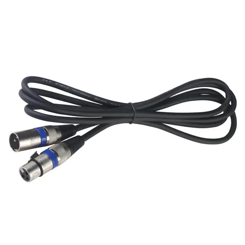 Miniatura 5 de Conector de cable XLR de 3 pines macho y hembra para cable de señal DMX o conector de micrófono mezclador de audio