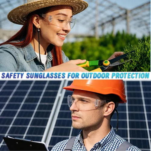 Miniatura 6 de 110 PCS Gafas de Seguridad Transparentes a Granel para Hombres y Mujeres ANSI Z87.1 Gafas Protectoras, Gafas de Seguridad Resistentes a Arañazos e