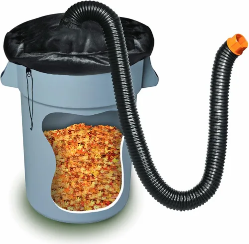 Miniatura 3 de Trivac Leaf Collection - Sistema de recolección de bolsas y hojas compatible con soplador/trituradora eléctrica Hyper Tough de 12 amperios