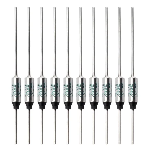 Miniatura 7 de SF119E-121 grados de metal de corte térmico fusible térmico 10A 250 V para transformador de motor eléctrico industrial electrodoméstico 10 unids