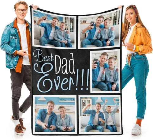 Miniatura 16 de Printwoo Mantas personalizadas con foto, mantas de fotos personalizadas con mi propia foto, mantas personalizadas con imagen, regalos personalizados