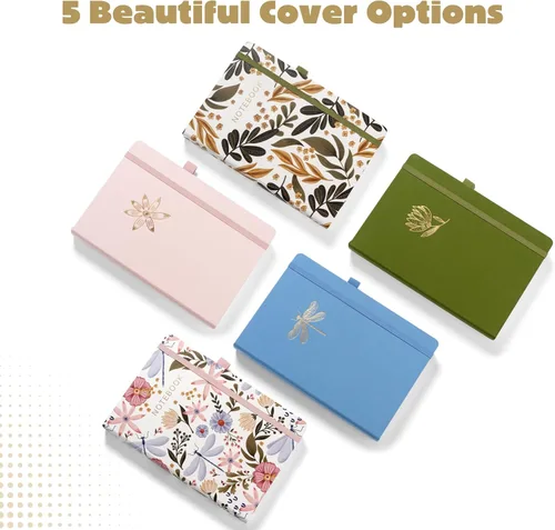 Miniatura 7 de VIVID SCRIBBLES Diario punteado – Papel blanco grueso a prueba de sangrado de 160gsm – 200 páginas de cuadrícula de puntos numerados – Cuaderno