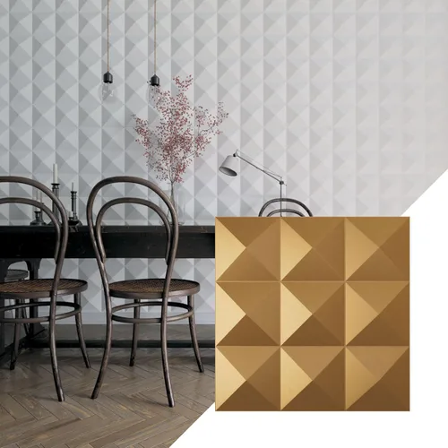 Miniatura 26 de Ekena Millwork 19 5/8 pulgadas de ancho x 19 5/8 pulgadas de alto Benson EnduraWall Panel decorativo de pared 3D, aluminio