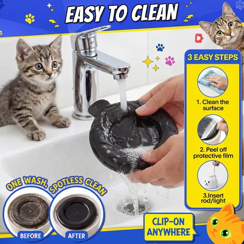 Miniatura 5 de CATPICK Juguetes interactivos para gatos de interior, juguete eléctrico automático de plumas de pájaro volador – El mejor juguete de enriquecimiento