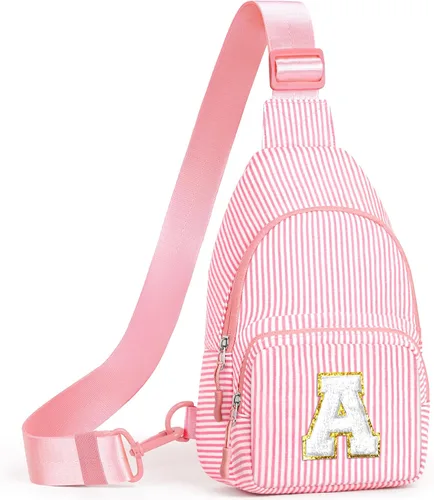 Miniatura 61 de YOOLIFE Regalos de Navidad para niñas adolescentes Bolso cruzado inicial con bandolera Bolso cruzado monograma para regalos de cumpleaños para niñas