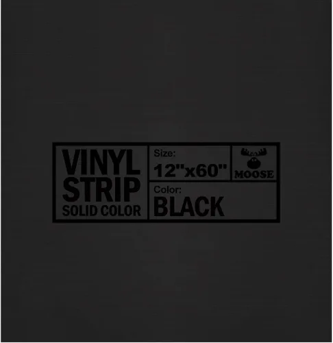 Miniatura 3 de 12 pulgadas (1 pie) por 60 pulgadas (5 pies) Tira de reparación de vinilo de grado comercial para reparar inflables y casas de rebote Negro