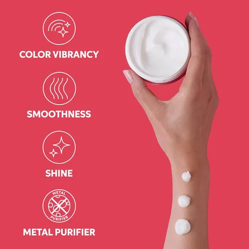 Miniatura 6 de Wella Professionals Invigo Brilliance - Máscara capilar para cabello de color fino/normal, tratamiento acondicionador, máscara de vibración