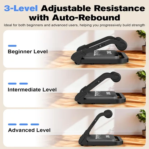 Miniatura 3 de DERACY Equipo de ejercicio para sentarse, máquina de abdominales ajustable, máquina multifuncional para sentarse, equipo de entrenamiento abdominal