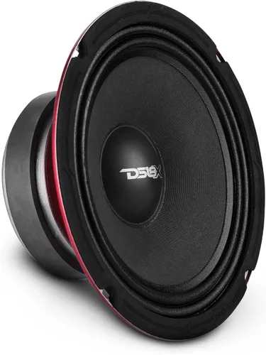 Miniatura 16 de Altavoz DS18 PRO de rango medio, cúpula en compresión de aluminio roja, altavoces de puerta de audio de alta calidad para auto o camión sistema