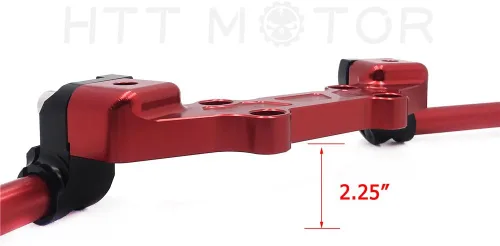 Miniatura 3 de HB-YMT09-A- Juego de manillares de placa adaptadora con clip compatible con MT-09 FZ-09 2013-2016