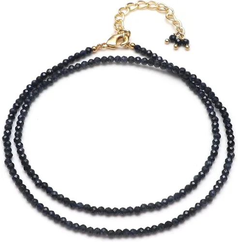 Miniatura 17 de Gempires - Gargantilla de cristal curativo hecha a mano, hipoalergénica, chapada en oro de 18 pulgadas, elegante joyería de uso diario
