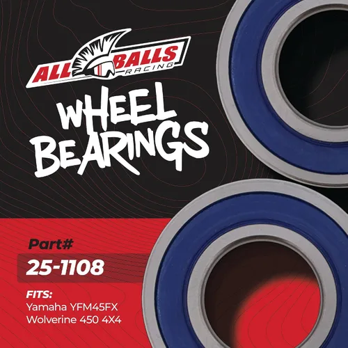 Miniatura 5 de All Balls Juego de rodamientos y sellos para ruedas 25-1108
