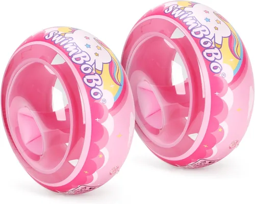 Miniatura 3 de Flotadores suaves para niños pequeños, flotadores inflables para aprender a nadar y flotadores de brazos, accesorios de piscina para niños de 3 a 6