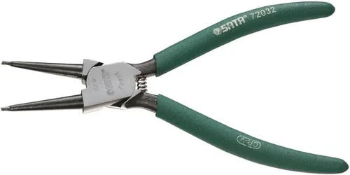 SATA ST72034ST Alicates internos de anillo de presión de estilo alemán, rectos de 13 pulgadas con acero de aleación de cromo vanadio (Cr-V) para una