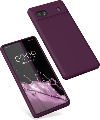 Miniatura 53 de kwmobile Funda Compatible con Google Pixel 6 Pro - Funda de teléfono de silicona TPU con acabado suave - Azul Arrecife