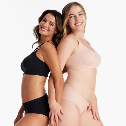 Miniatura 5 de Momcozy Sujetadores de lactancia para lactancia materna, FB016 Jelly Strip Support Comfort Maternity, brasier sin costuras sin costuras