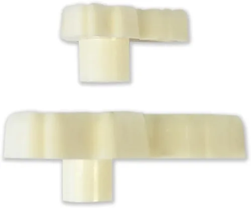 Miniatura 5 de JEM PopIt - Molde para decoración de pasteles, manos rezando, tamaño pequeño y grande, color blanco
