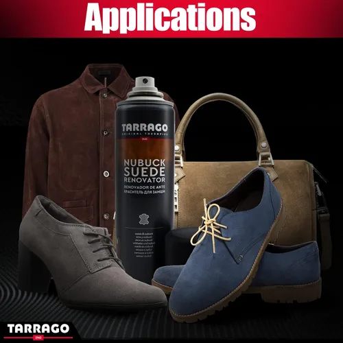 Miniatura 3 de Spray Renovador de Gamuza Tarrago - Revive el Color Original del Calzado - Ideal para Zapatos de Gamuza, Botas, Chaquetas, Tacones y Más - 250ml