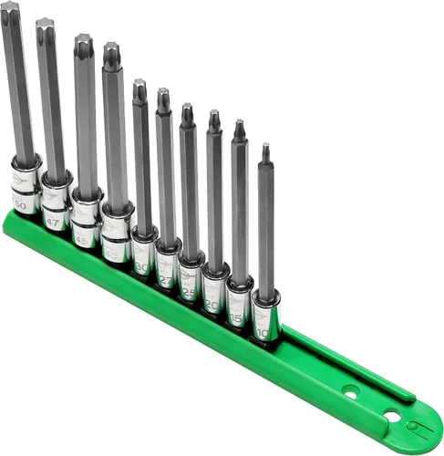 Miniatura 2 de Mayhew Tools 16032 Torx Juego de brocas de inserción, cromado, 10 piezas de longitud media