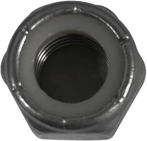 Miniatura 5 de 100 Pc Set 1/2"-13 Stainless Steel Nylon Insert Lock Nut Right Hand Hex Nut