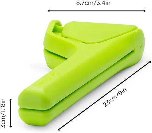 Miniatura 9 de Dreamfarm Original Lime Fluicer - Exprimidor de cítricos plegable y plano fácil de apretar, 9 pulgadas, solo se adapta a cal Lima