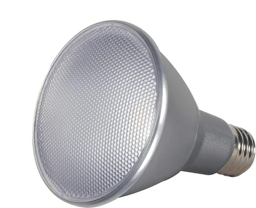 Miniatura 12 de Satco S9406 Par20 LED 3000K 40 pies de haz de luz de base media, 7 W Blanco suave