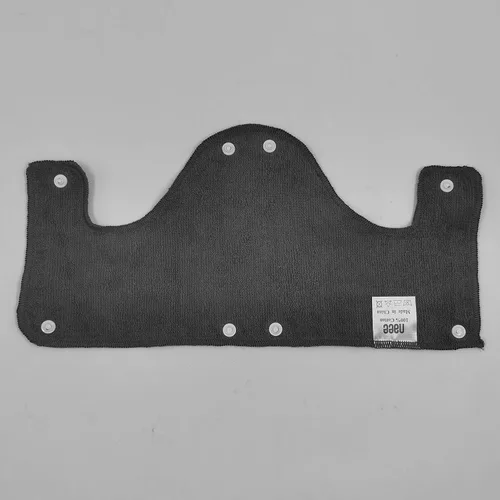 Miniatura 3 de Banda para el sudor para sombrero duro grande de color gris oscuro, forro de sombrero duro reutilizable y lavable de terry de algodón, se ajusta