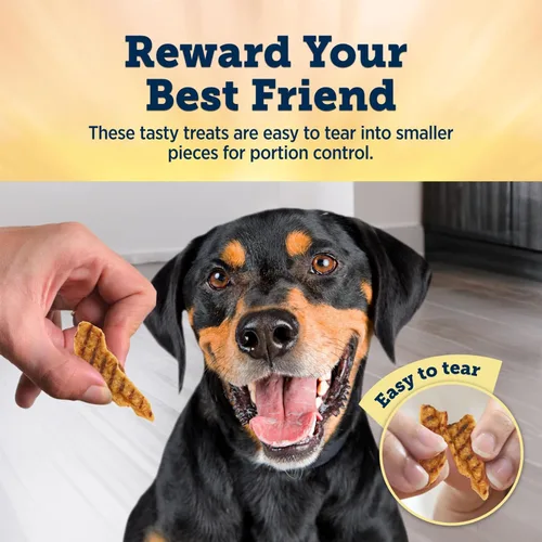 Miniatura 4 de Blue Buffalo True Chews Premium Grillers Golosinas Naturales para Perros, Pollo, Bolsa de 12 onzas