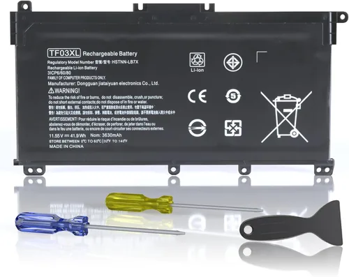 TF03XL 920070-855 - Batería de repuesto para HP Pavilion x360 45.9 ft-cd0001dx 45.9 ft-cd0003dx 15-cc0xx 15-cc023cl 15-cc123cl 15-cc050wm 17-ar050wm