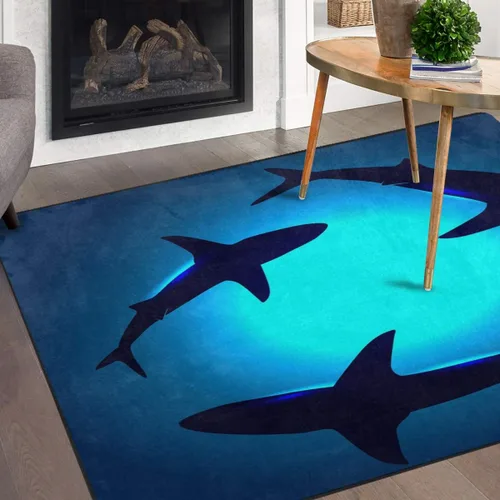 Miniatura 10 de Naanle Alfombra egipcia antideslizante para sala de estar, comedor, dormitorio, cocina, 1.7 x 2.6 pies (20 x 31 pulgadas / 19.7 x 31.5 in), alfombra