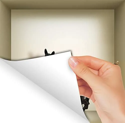 Miniatura 5 de NR1 - Juego de calcomanías de pared 3D, decoración de pared 3D, calcomanías de pared para sala de estar, calcomanías de pared para dormitorio