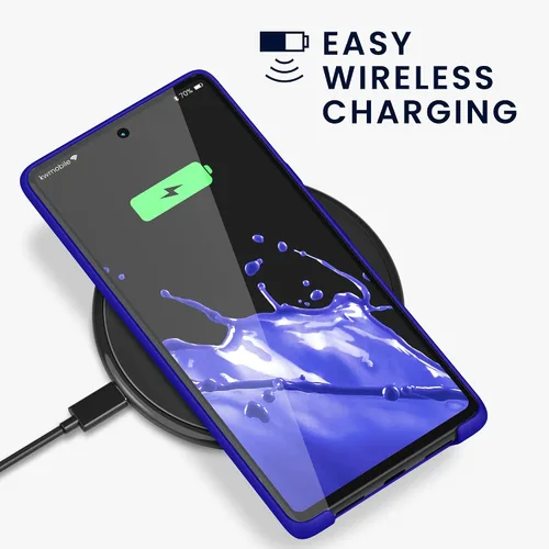 Miniatura 332 de kwmobile Funda Compatible con Google Pixel 6 Pro - Funda de teléfono de silicona TPU con acabado suave - Azul Arrecife