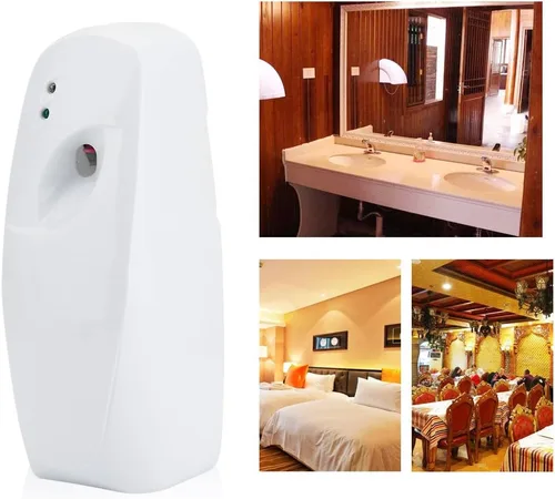 Miniatura 6 de Dispensador automático del aerosol, dispensador ajustable automático montado en la pared del espray del aerosol de la fragancia del ambientador
