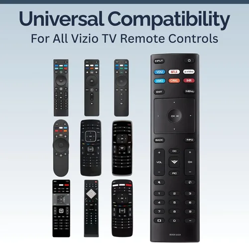 Miniatura 4 de XRT136 Vizio Smart TV Remoto Reemplazo – Fácil configuración, infrarrojo, teclas de acceso directo, control remoto universal para televisores