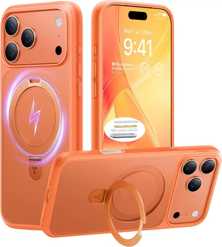 Miniatura 9 de TORRAS Funda magnética para iPhone 13 Pro Max de 6.7 pulgadas [compatible con Magsafe] con soporte, [protección contra caídas de grado militar] a