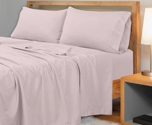 Miniatura 6 de Royale Linens Sábana encimera de 300 hilos 100% algodón peinado de fibra larga - Super suave - Sábanas superiores - Sábana encimera Cal King