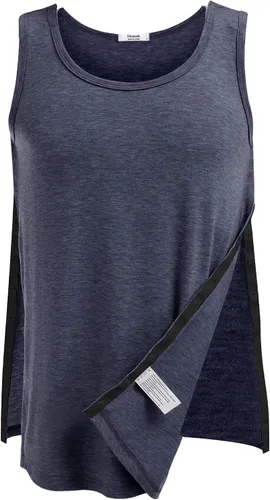 Deyeek Camisetas sin mangas unisex con acceso completo a presión para hombres y mujeres, camisetas de recuperación de hombro para después de la
